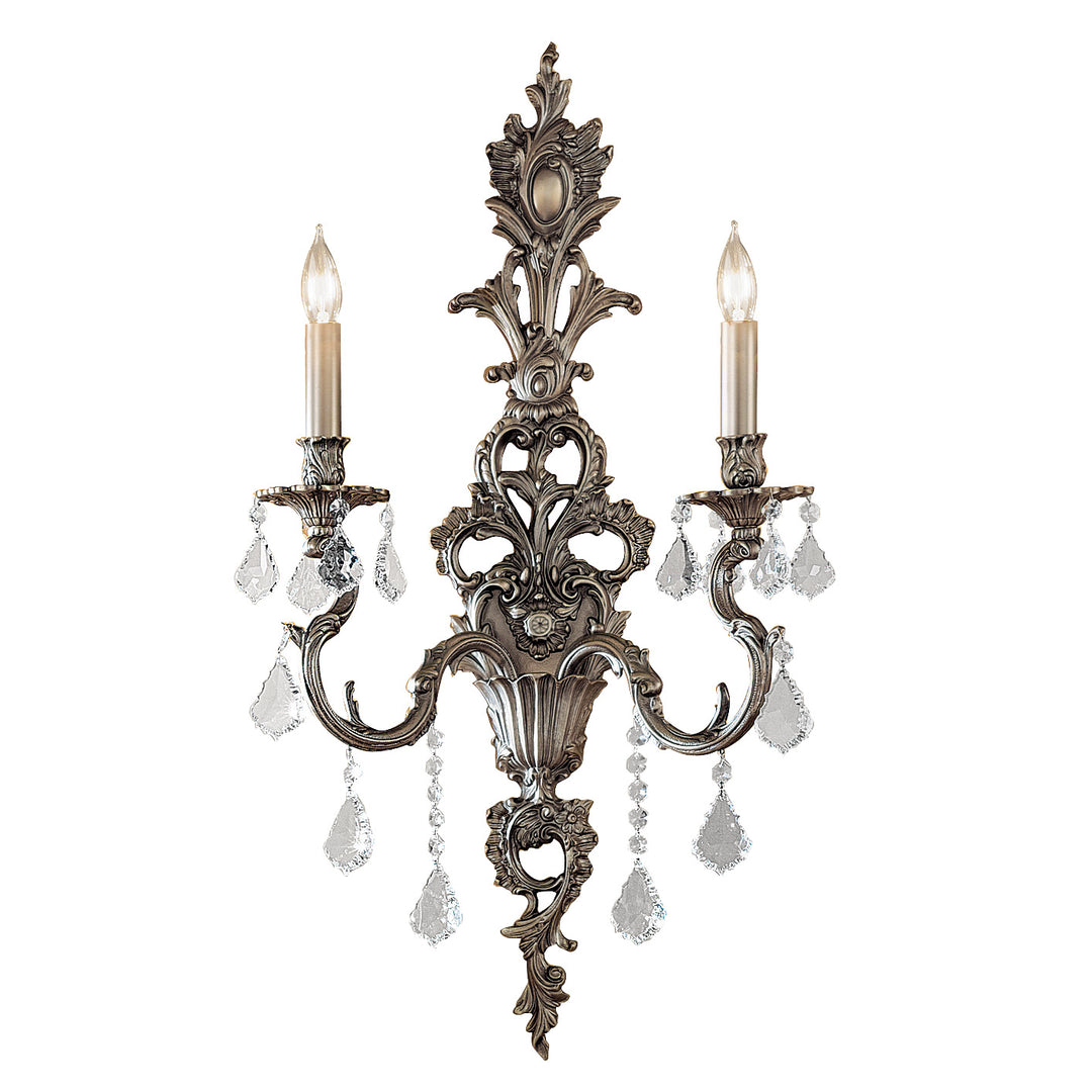Classic Majestic 57342 AGP CP Wall Sconce Light - Aged Pewter