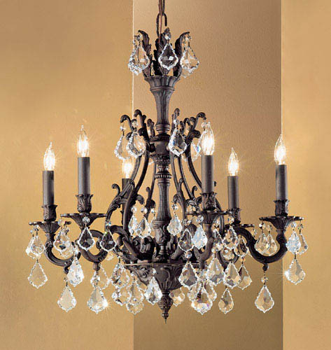 Classic Majestic 57346 AGB CP Chandelier Light - Aged Bronze
