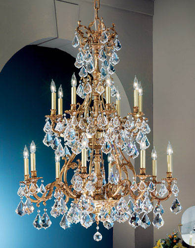 Classic Majestic 57347 FG CP Chandelier Light - French Gold