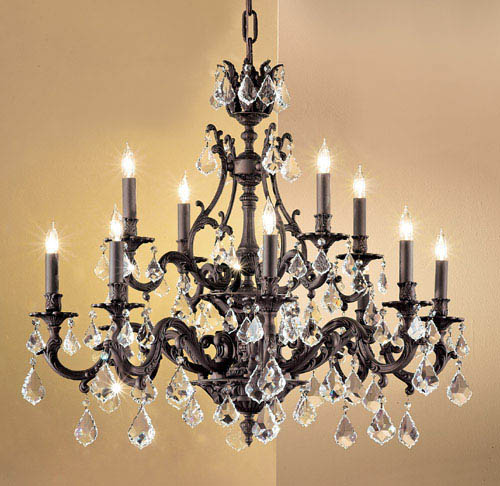 Classic Majestic 57349 AGB CP Chandelier Light - Aged Bronze