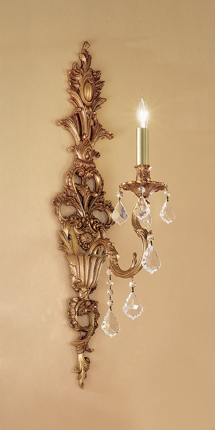 Classic Majestic Imperial 57351 FG CP Wall Sconce Light - French Gold