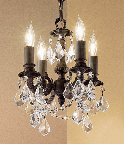 Classic Majestic Imperial 57354 AGB CP Chandelier Light - Aged Bronze