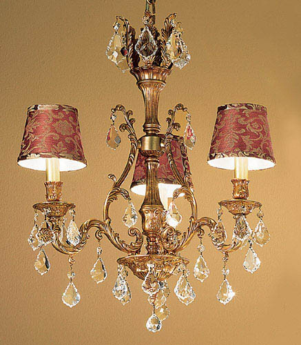 Classic Majestic 57362 FG CP Chandelier Light - French Gold