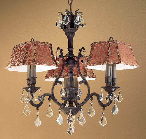 Classic Majestic 57363 AGB CP Chandelier Light - Aged Bronze