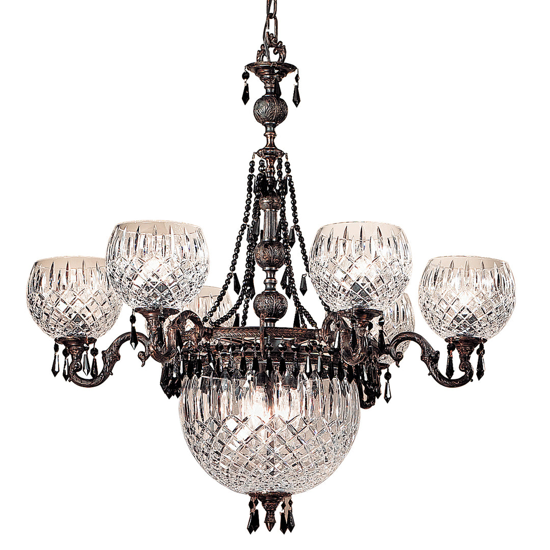 Classic Waterbury 55538 OX CBK Chandelier Light - Oxidized Bronze