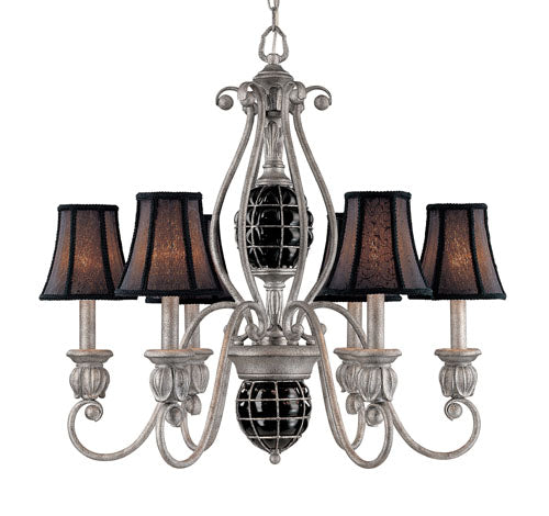 Classic Catturatto 71126 AN Chandelier Light - Argento Negro
