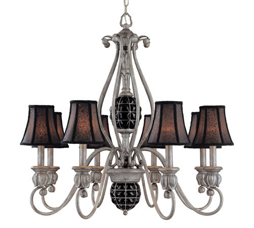 Classic Catturatto 71128 AN Chandelier Light - Argento Negro