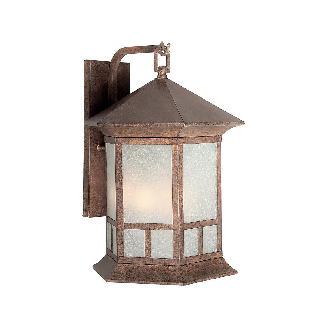 Forte Lighting 1038-04-41 Family Number 13 Four Light Outdoor Lantern Outdoor Bronze / Dark