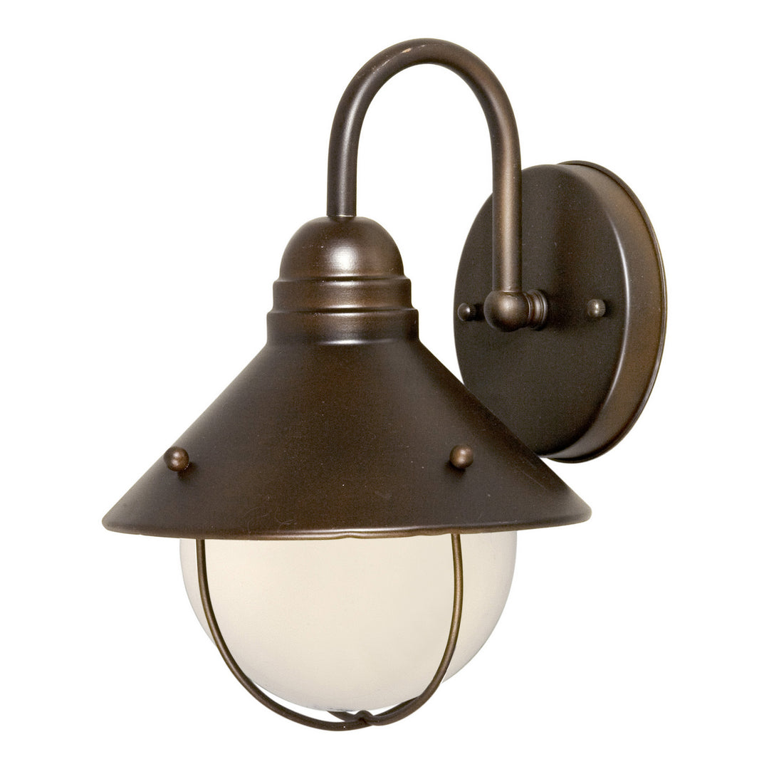 Forte Lighting 1041-01-32 Family Number 14 Antique Bronze One Light Outdoor Lantern Outdoor Bronze / Dark