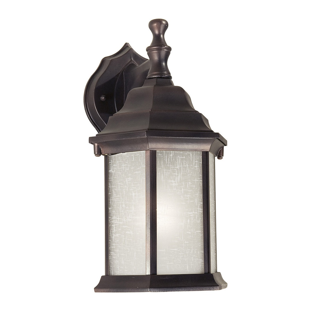 Forte Lighting 1725-01-32 Family Number 33 One Light Outdoor Lantern Outdoor Bronze / Dark