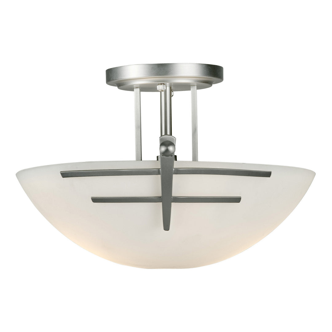 Forte Family Number 262 Brushed Nickel 2231-02-55 Ceiling Light - Brushed Nickel