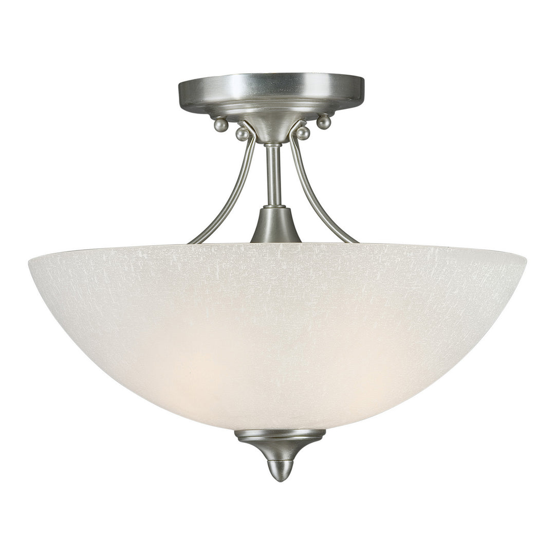 Forte Family Number 419 2378-02-55 Ceiling Light - Brushed Nickel