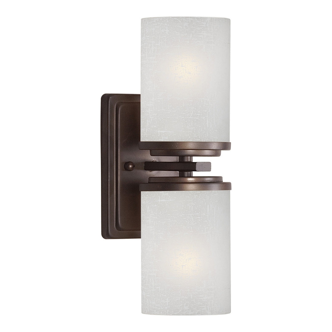 Forte Family Number 241 Antique Bronze 2424-02-32 Wall Light - Antique Bronze