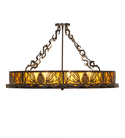 Meyda Tiffany Mountain Pine 254176 Ceiling Light - Timeless Bronze