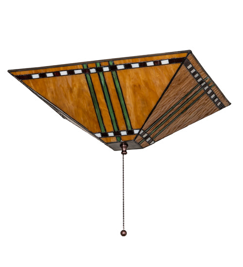 Meyda Tiffany Prairie Corn 254214 Ceiling Light - Mahogany Bronze