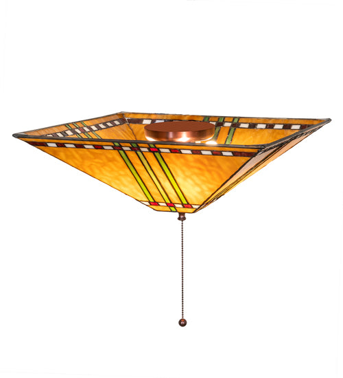 Meyda Tiffany Prairie Corn 254214 Ceiling Light - Mahogany Bronze