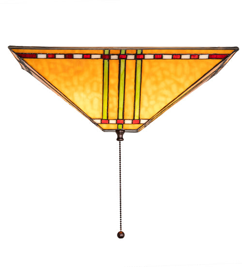 Meyda Tiffany Prairie Corn 254214 Ceiling Light - Mahogany Bronze