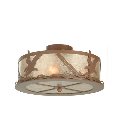 Meyda Tiffany Strike Of The Eagle 254763 Ceiling Light - Rust