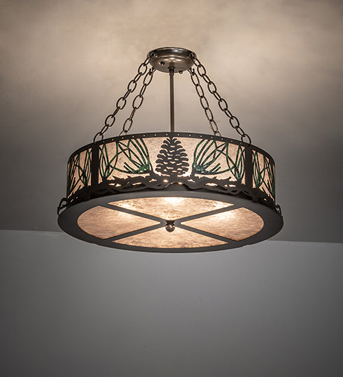 Meyda Tiffany Mountain Pine 254835 Ceiling Light - Timeless Bronze