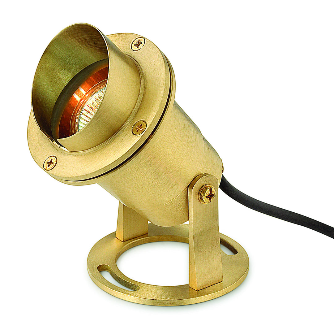 Hinkley Lighting 1539BS  Mr16 Brass Submersible Pond Light Landscape Light Brass
