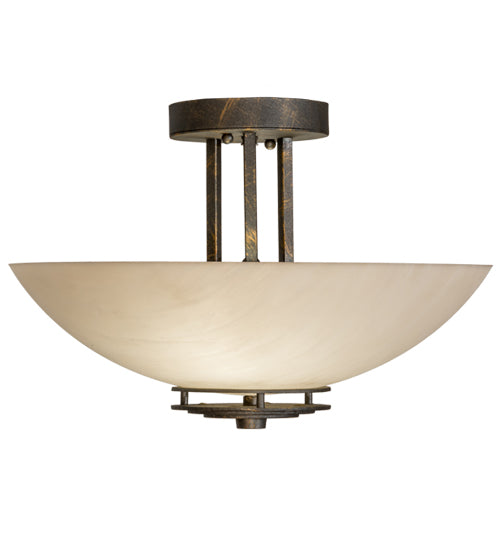 Meyda Tiffany Thurston 255161 Ceiling Light - French Bronzed