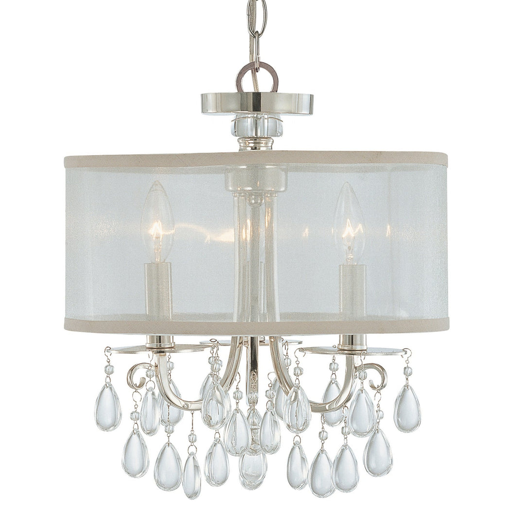 Crystorama Hampton 5623-CH Chandelier Light - Polished Chrome