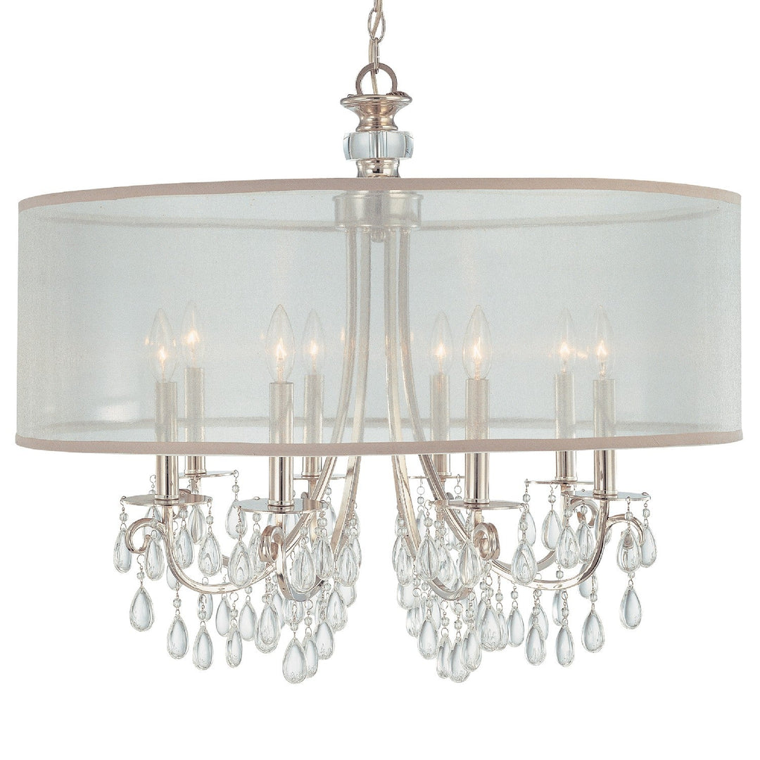 Crystorama Hampton 5628-CH Chandelier Light - Polished Chrome