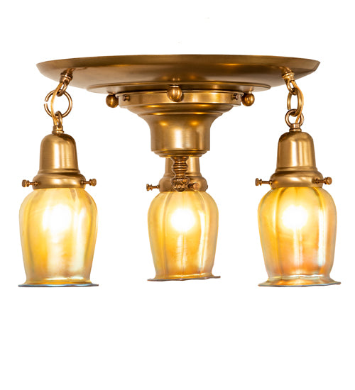 Meyda Tiffany Revival 255378 Ceiling Light - Polished Brass