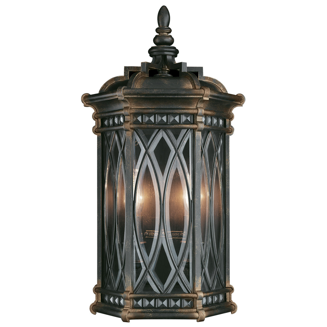 Fine Art Lighting 611881ST Warwickshire Two Light Outdoor Coupe Outdoor Bronze / Dark