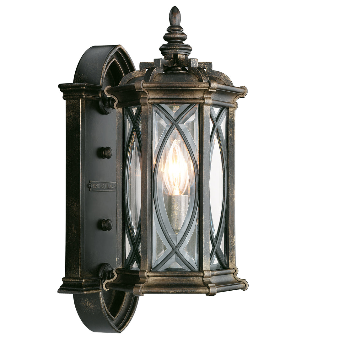 Fine Art Lighting 612681ST Warwickshire One Light Outdoor Wall Mount Outdoor Bronze / Dark