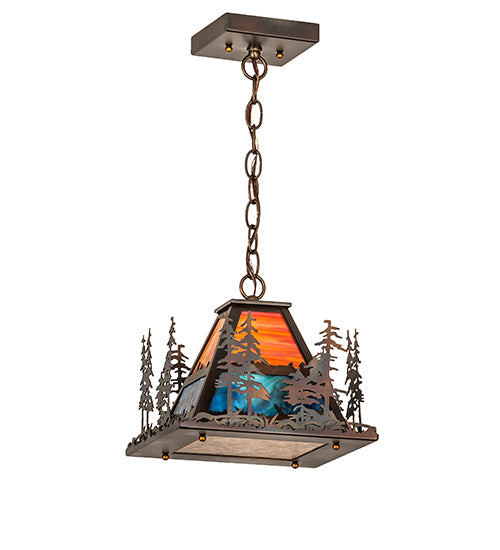 Meyda Tiffany  256256 Pendant Light - Antique, Burnished Copper