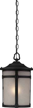 Artcraft Lighting AC8645BK St. Moritz One Light Outdoor Pendant Outdoor Black