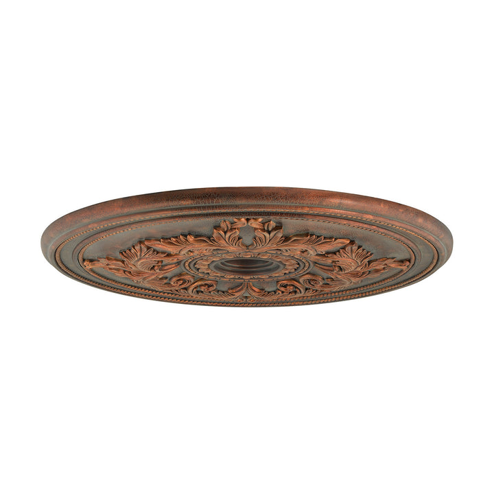 Livex Lighting 8211-30  Versailles Home Decor Hand Applied Crackled Greek Bronze W/ Gildeds