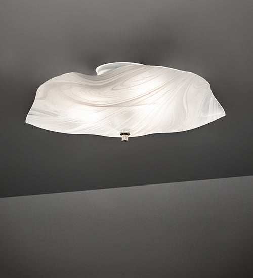 Meyda Tiffany Metro 258295 Ceiling Light - Brushed Nickel