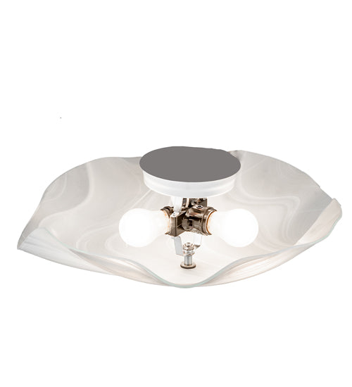 Meyda Tiffany Metro 258295 Ceiling Light - Brushed Nickel