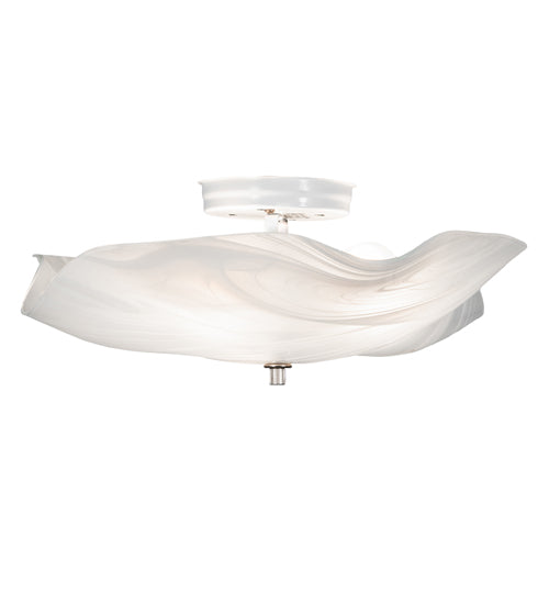 Meyda Tiffany Metro 258295 Ceiling Light - Brushed Nickel