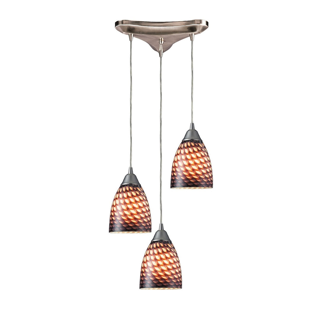 Elk Arco Baleno 416-3C Pendant Light - Satin Nickel