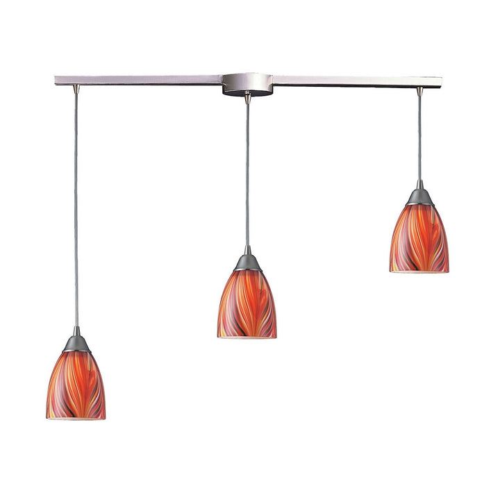 Elk Arco Baleno 416-3L-M Pendant Light - Satin Nickel