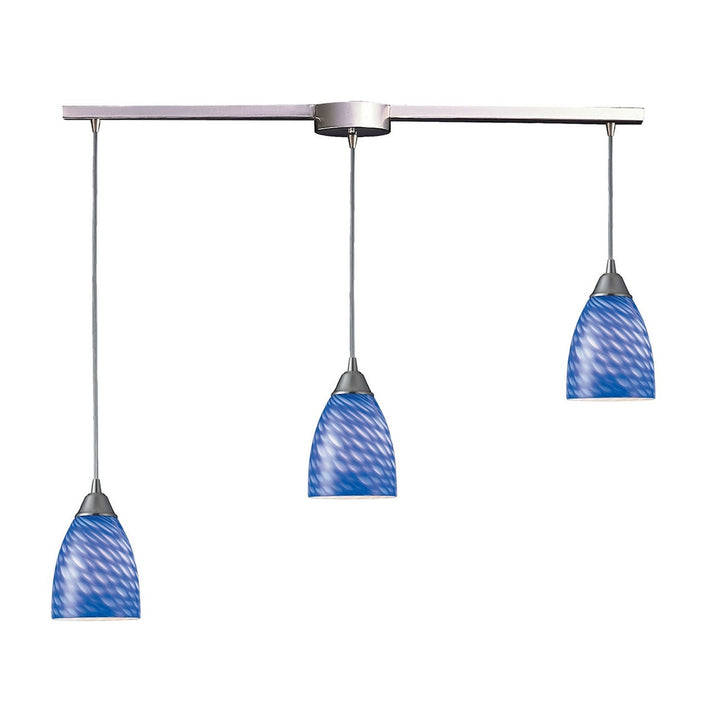 Elk Arco Baleno 416-3L-S Pendant Light - Satin Nickel