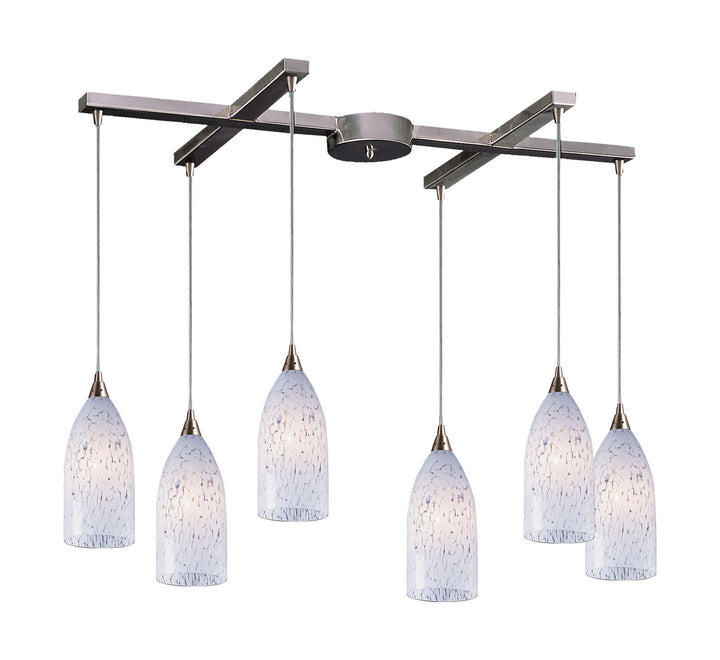 Elk Verona 502-6SW Pendant Light - Satin Nickel