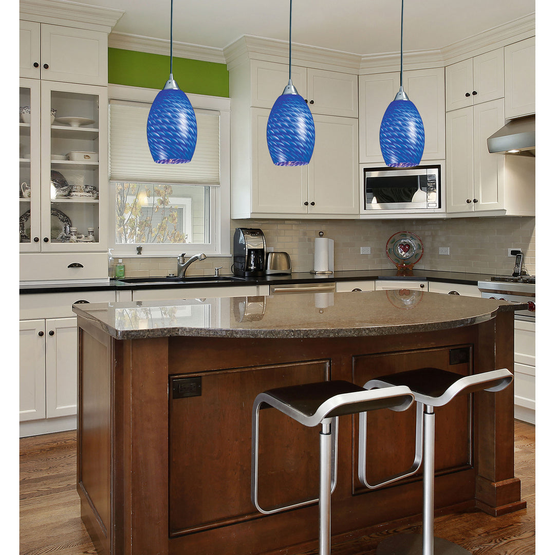 Elk Mulinello 517-3L-S Pendant Light - Satin Nickel