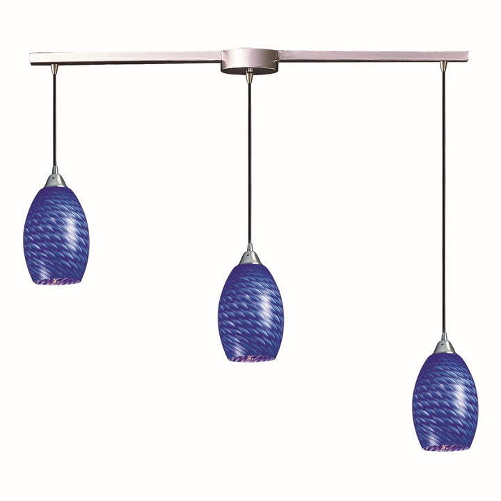 Elk Mulinello 517-3L-S Pendant Light - Satin Nickel