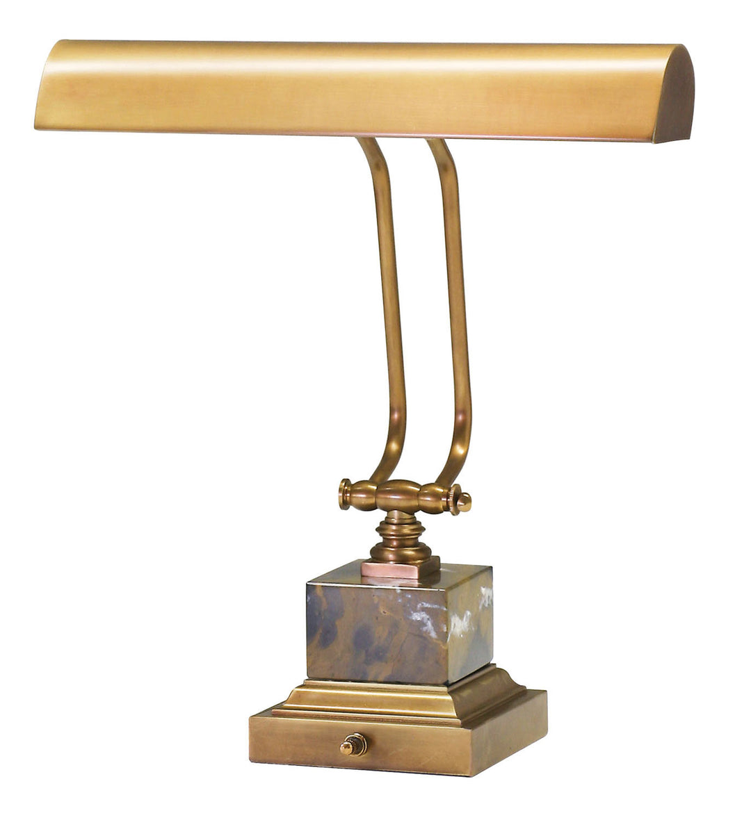 House Of Troy Lighting P14-280-WB  Piano/Desk Lamp Weathered Brass