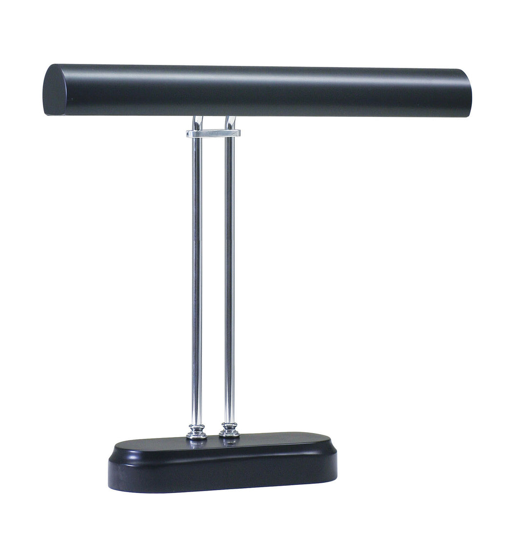 House Of Troy Lighting P16-D02-627  Piano/Desk Lamp Black & Chrome