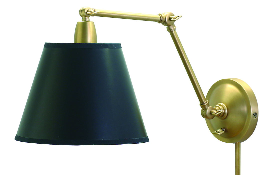 House Of Troy Lighting PL20-WB  Library Lamp Weathered Brass