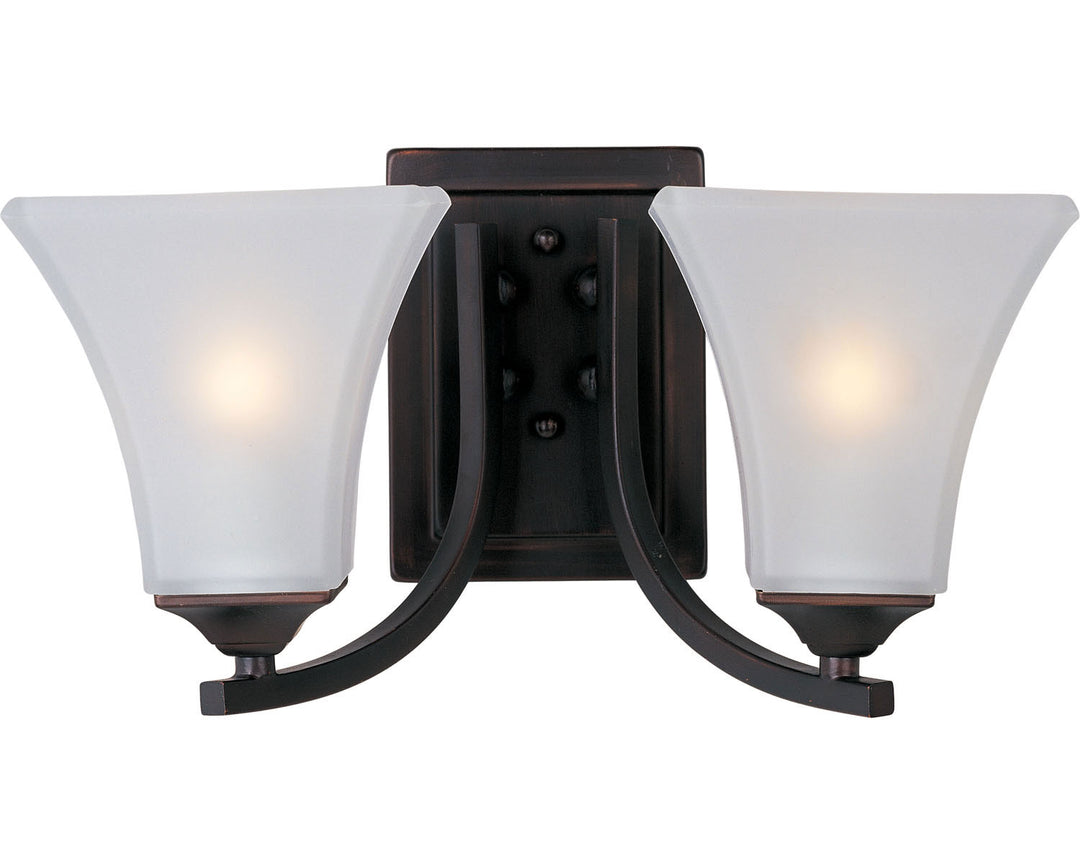 Maxim Aurora 20099FTOI Bath Vanity Light 14 in. wide - Oil Rubbed Bronze