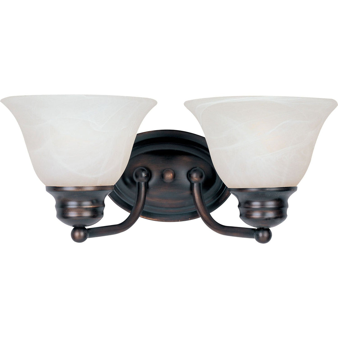 Maxim Malaga 2687MROI Bath Vanity Light 14 in. wide - Oil Rubbed Bronze