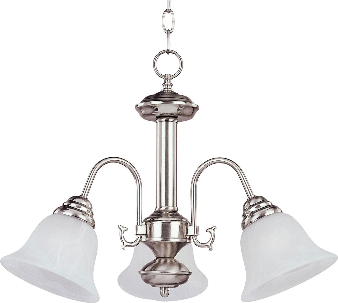 Maxim Malaga 2697MRSN Chandelier Light - Satin Nickel