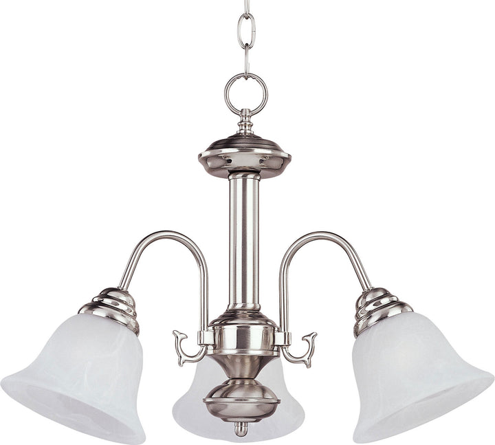 Maxim Malaga 2697MRSN Chandelier Light - Satin Nickel