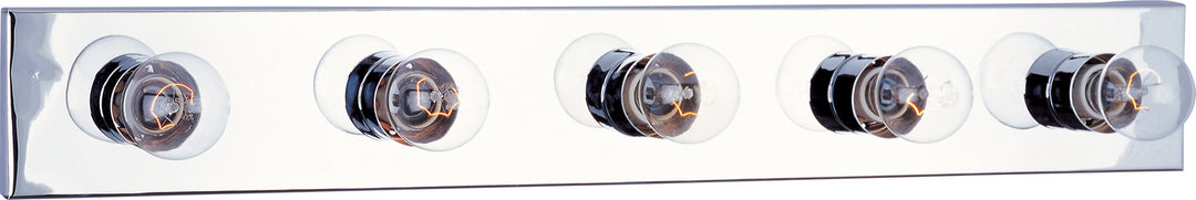 Maxim Lighting 4455PC  Essentials - 445X Utility Light Polished Chrome
